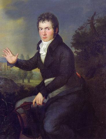 Beethoven, 1804/5. Dieses Porträt von Joseph Willibrord Mähler war bis zu seinem Tod in Beethovens Besitz.