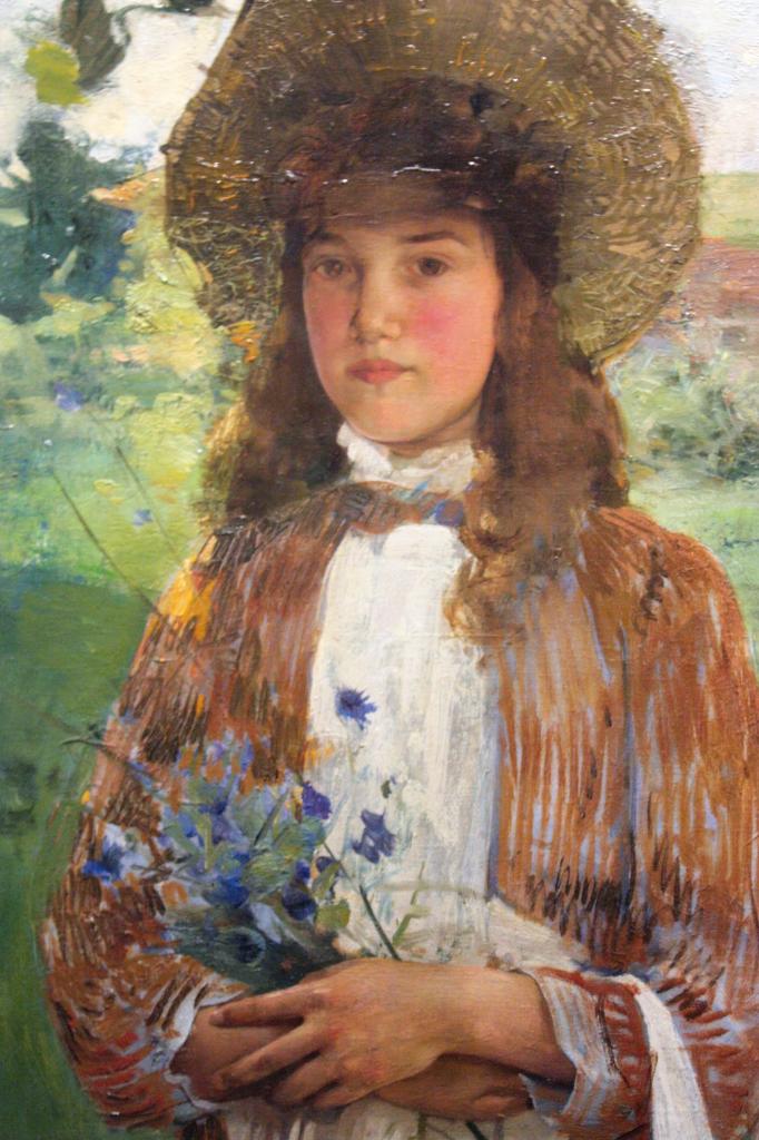 Bluette by Edward Arthur Walton, 1891, NGS