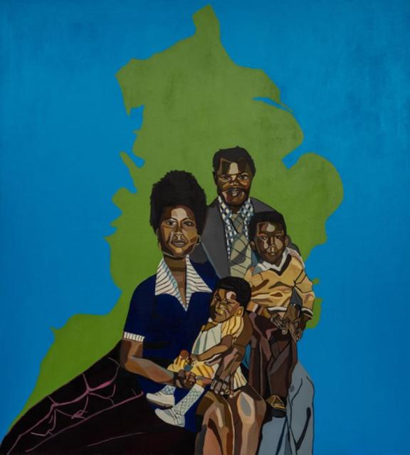 British artist Joy Labinjo (‘We came to a Country that we helped to Rebuild’ 2021